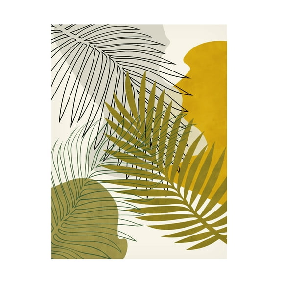 Trademark Fine Art Ana Rut Bre Bungle Jungle3 Canvas Wall Art