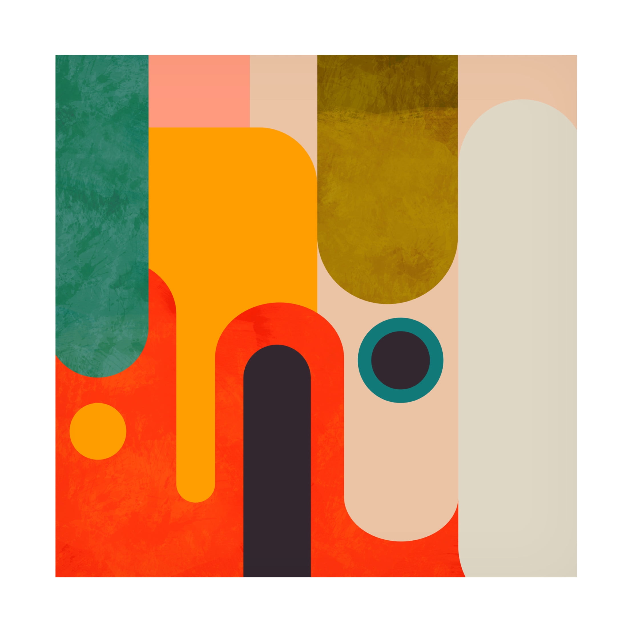Trademark Fine Art Ana Rut Bre Geometry New11 3 Canvas Wall Art