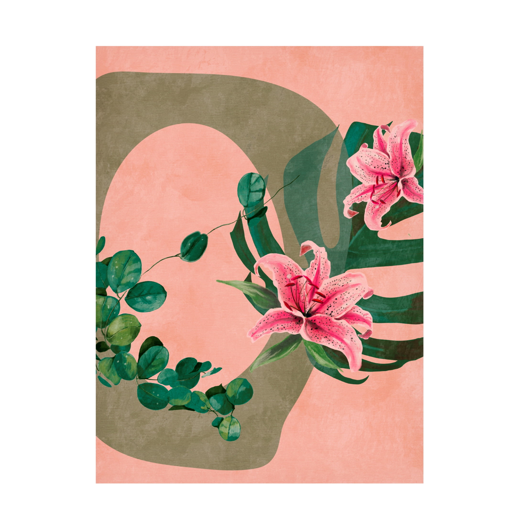 Trademark Fine Art Ana Rut Bre Leaves More 11 Canvas Wall Art