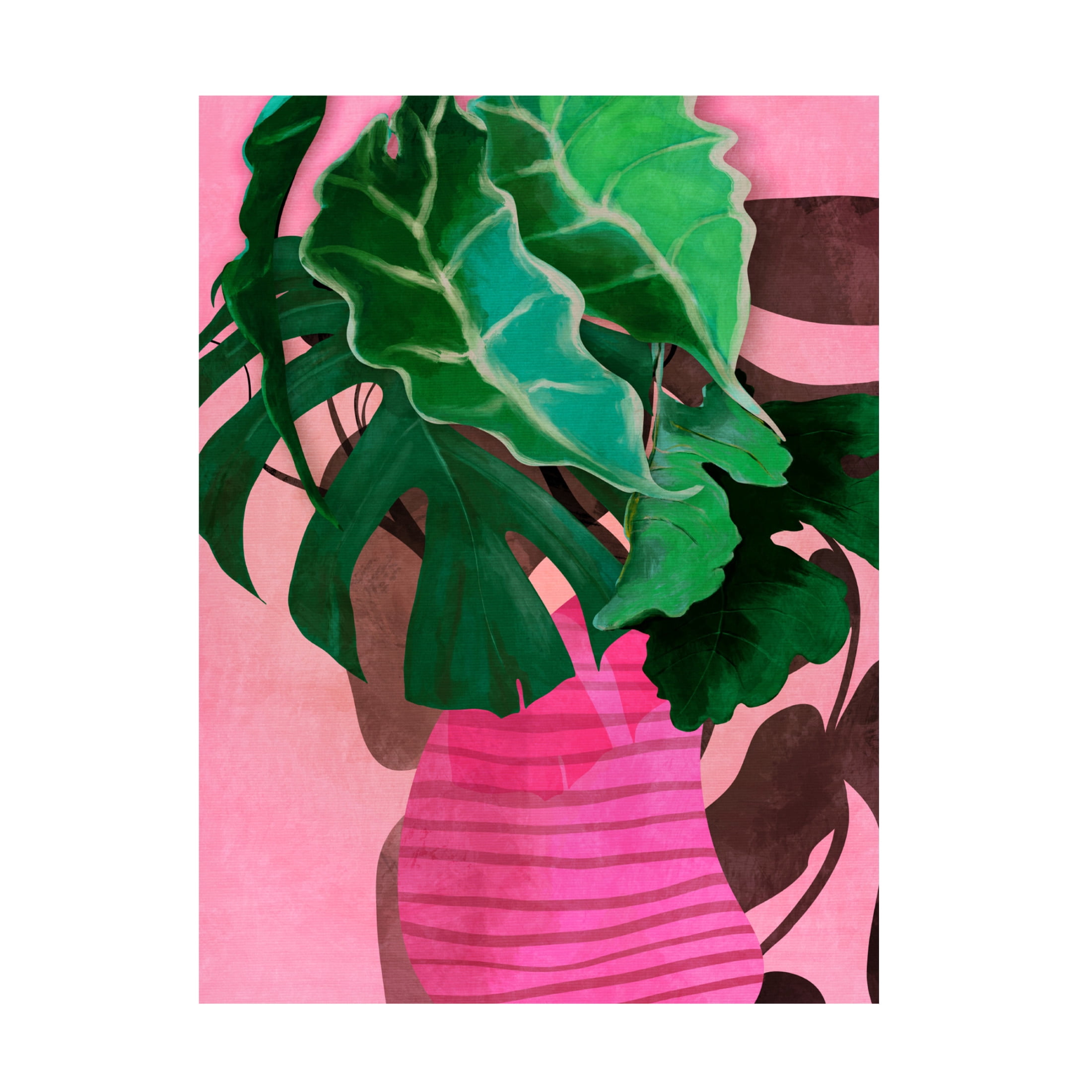 Trademark Fine Art Ana Rut Bre Leaves More 13a 2 Canvas Wall Art