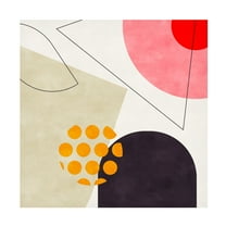 Trademark Fine Art Ana Rut Bre Mid Bauhaus Geometry 8 Canvas Wall Art