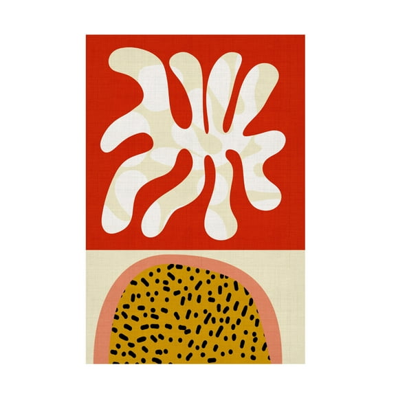 Trademark Fine Art Ana Rut Bre Mid Century Cut Outs Canvas Wall Art