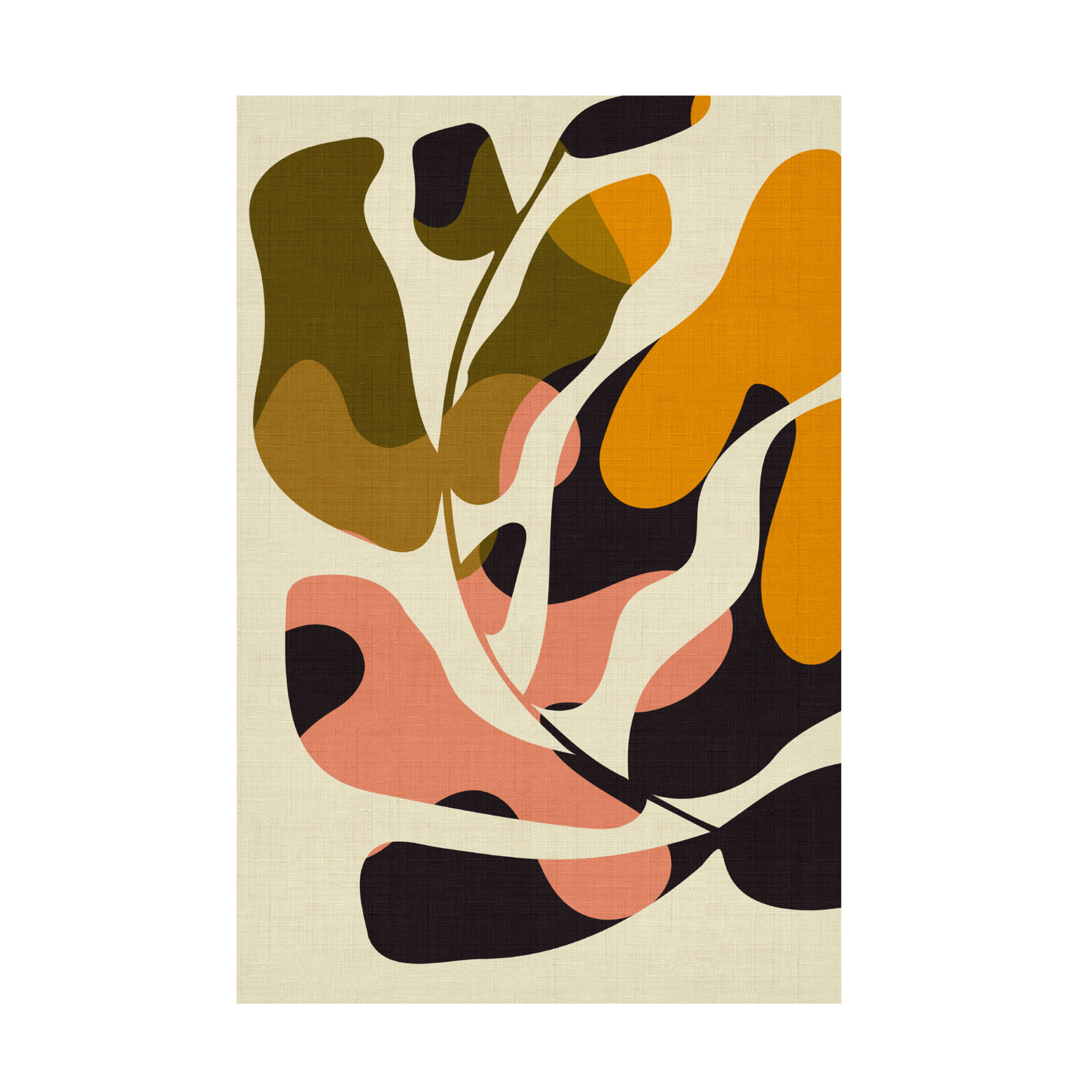 Trademark Fine Art Ana Rut Bre Mid Century Matisse Canvas Wall Art