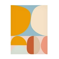 Trademark Fine Art Ana Rut Bre Mid Century Pastel 15 Canvas Wall Art