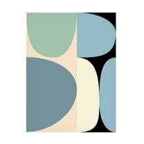 Trademark Fine Art Ana Rut Bre Mid Century Pastel 17 Canvas Wall Art