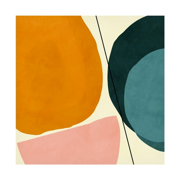 Trademark Fine Art Ana Rut Bre Mid Painted1 Canvas Wall Art