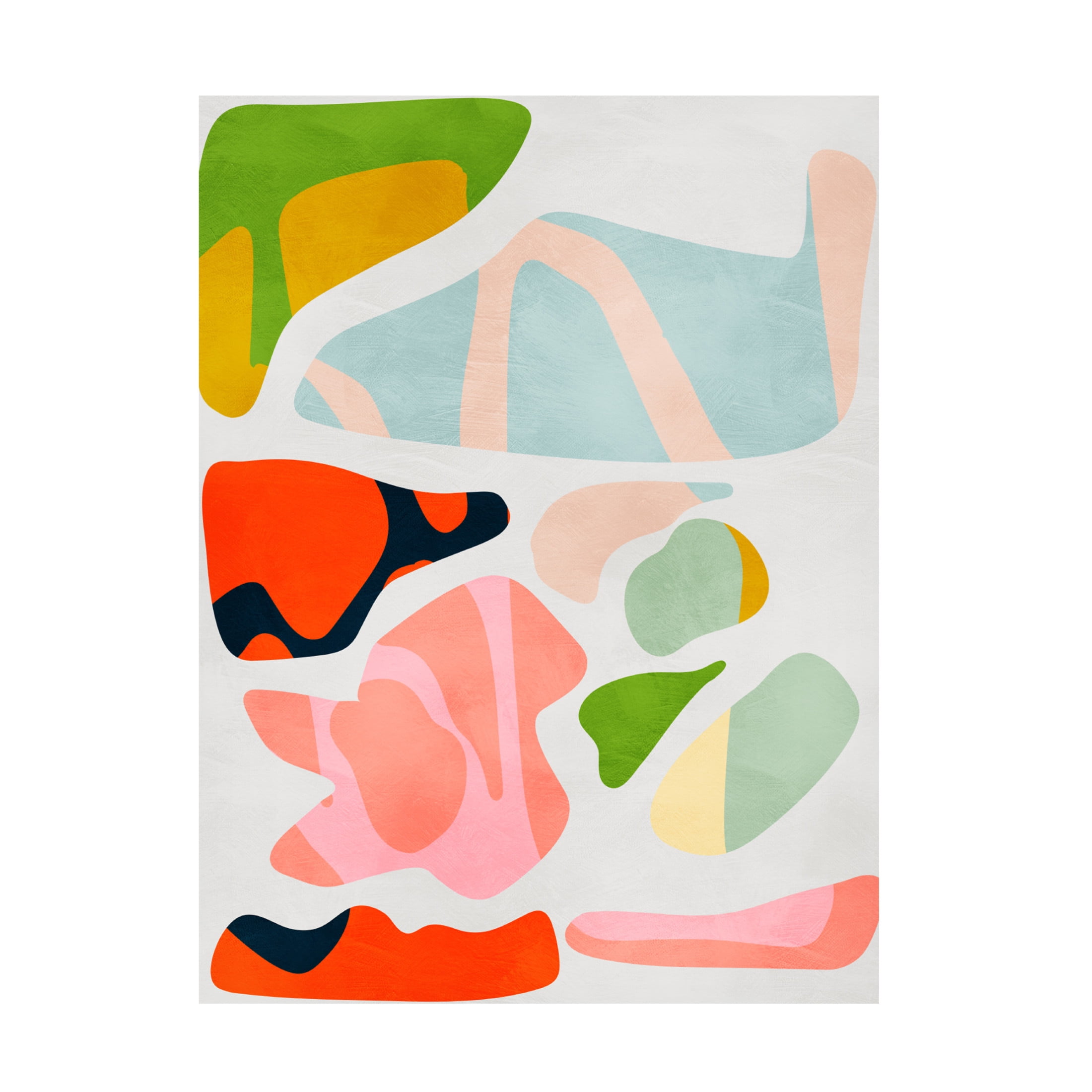 Trademark Fine Art Ana Rut Bre Minimal cut out Canvas Wall Art