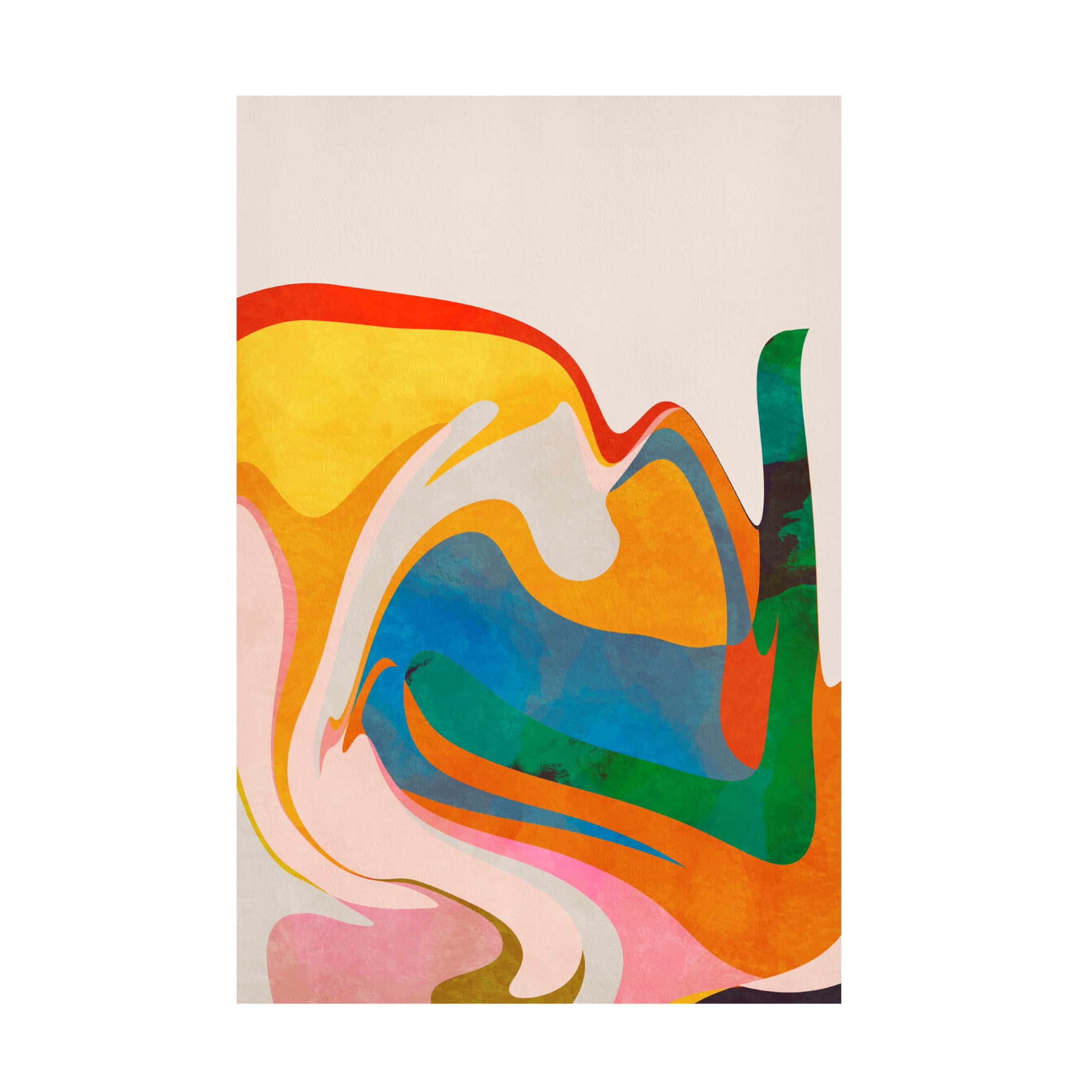 Trademark Fine Art Ana Rut Bre Organic Bauhaus Waved Canvas Wall Art