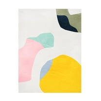 Trademark Fine Art Ana Rut Bre Pastel Minimal shapes Canvas Wall Art