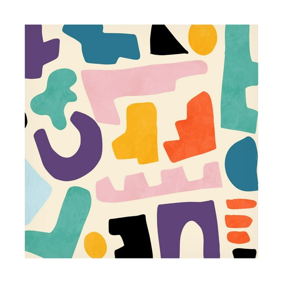 Trademark Fine Art Ana Rut Bre Pattern3 Mid Bunt 2gros Canvas Wall Art