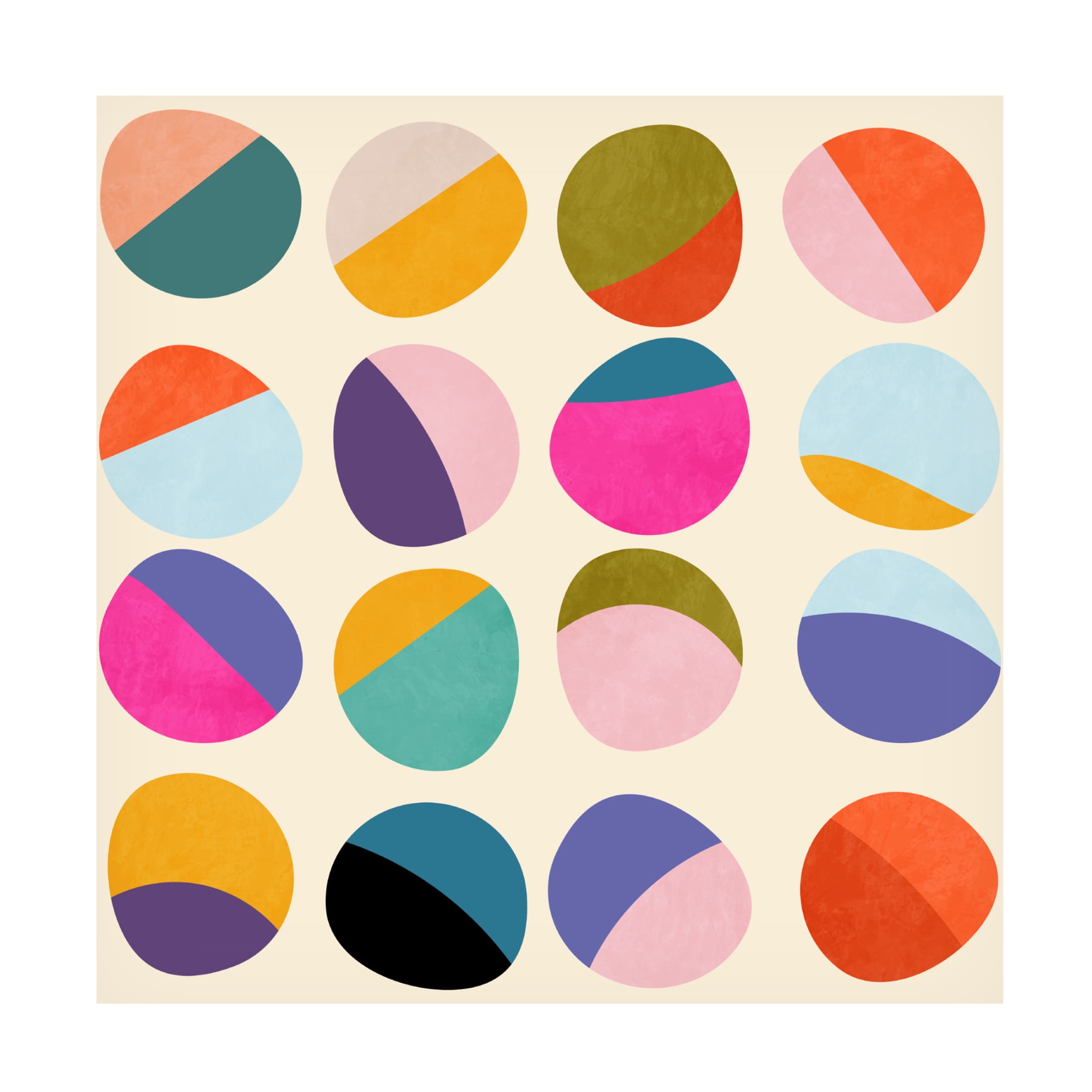 Trademark Fine Art Ana Rut Bre Pattern3 Mid Bunt 6 Canvas Wall Art