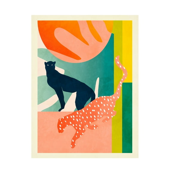 Trademark Fine Art Ana Rut Bre Spaces Leo Canvas Wall Art