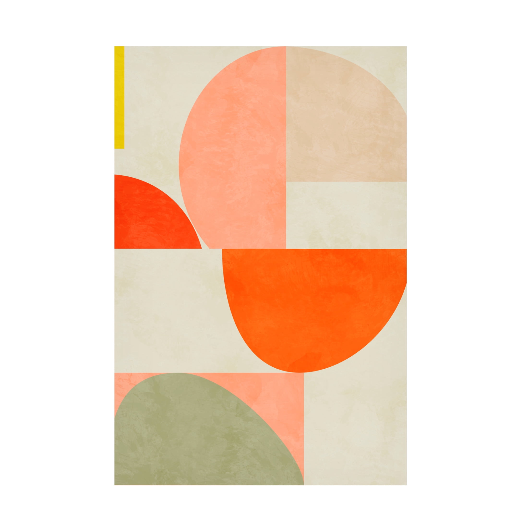 Trademark Fine Art Ana Rut Bre Summer Circles 2 Canvas Wall Art