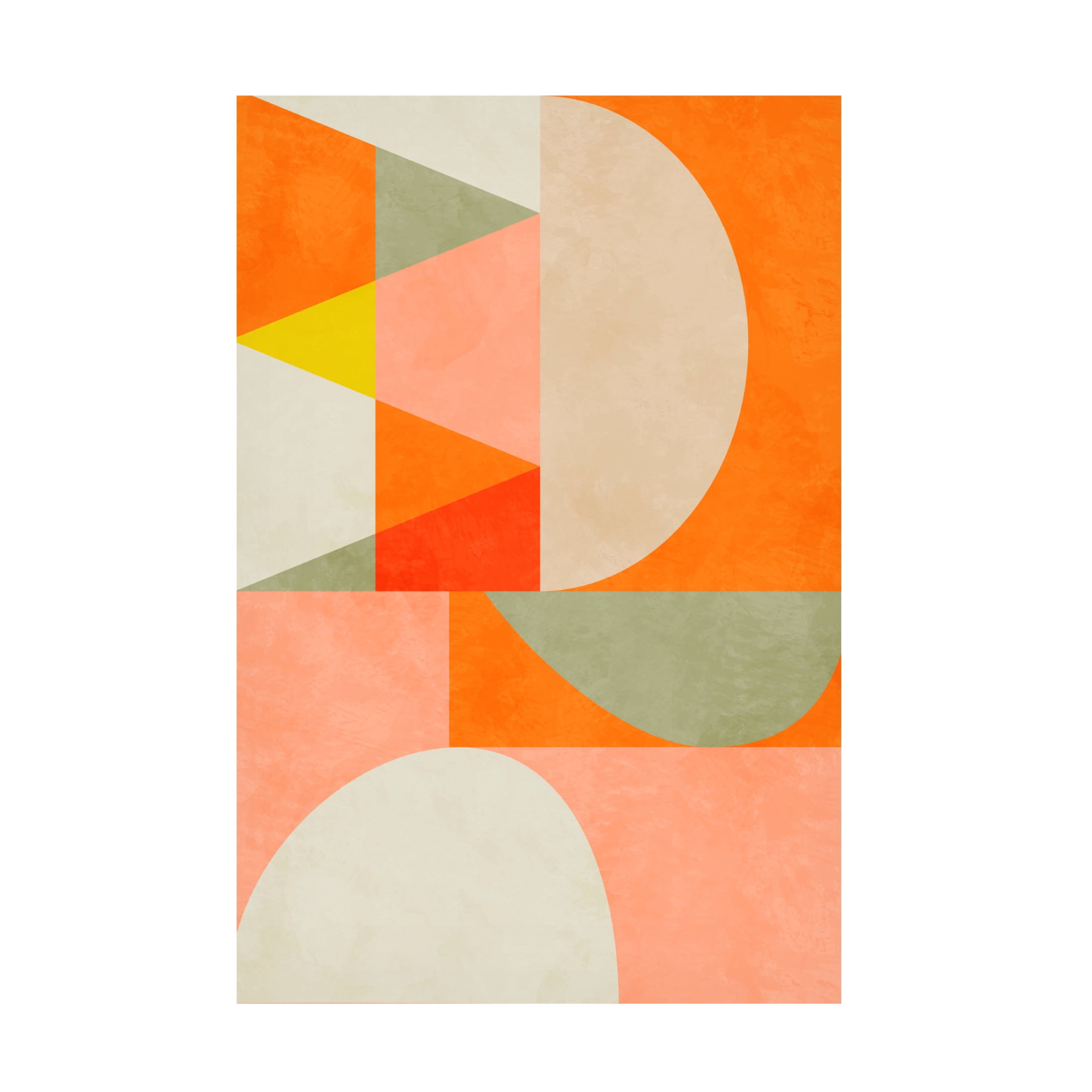 Trademark Fine Art Ana Rut Bre Summer Circles 4 Canvas Wall Art