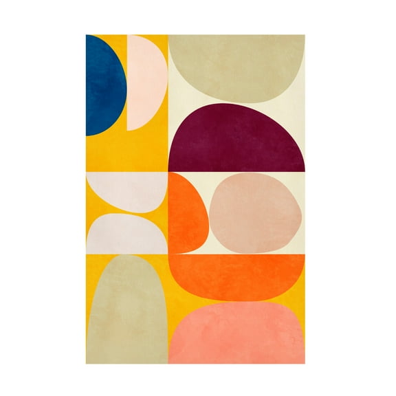 Trademark Fine Art Ana Rut Bre Vivid Bauhaus2 Canvas Wall Art