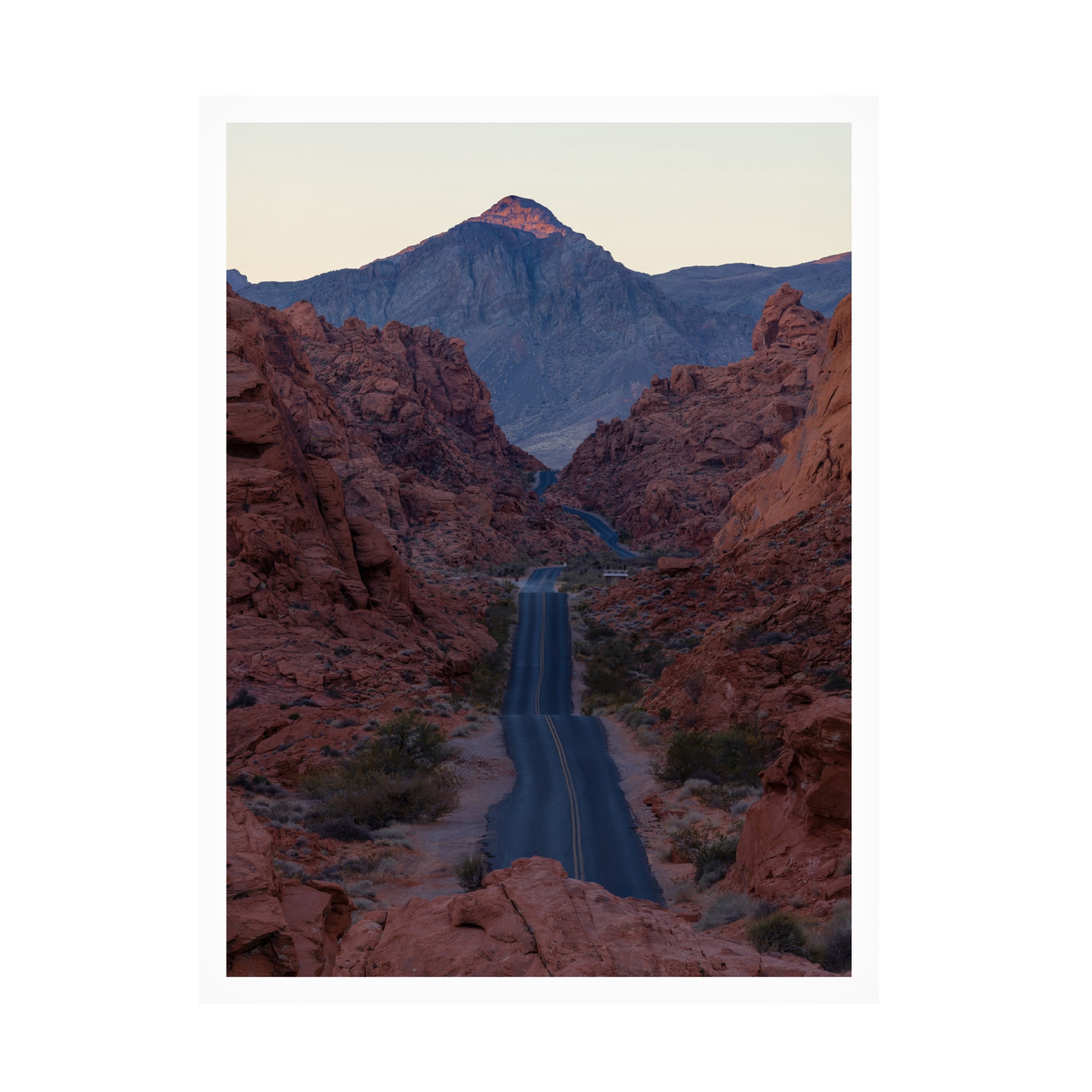 Trademark Fine Art Anand Shivalkar Sunrise At Valley Of Fire Canvas Wall Art