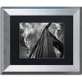 thumbnail image 1 of Trademark Fine Art "Andy Warhol Bridge" Canvas Art by Jason Shaffer, Black Matte, Silver Frame, 1 of 1