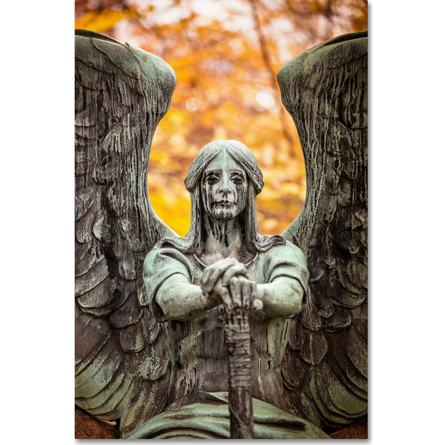 Trademark Fine Art "Angel of Death Victorious" Canvas Art by Jason Shaffer