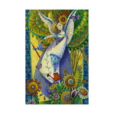 Trademark Fine Art 'Angelic Harvesting' Canvas Art by David Galchutt