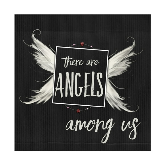 Trademark Fine Art 'Angels Among Us' Canvas Art by Marcee Duggar