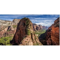 Trademark Fine Art "Angels Landing" Canvas Art by Pierre Leclerc