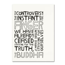 Trademark Fine Art "Anger in Controversy II" Canvas Art by Megan Romo