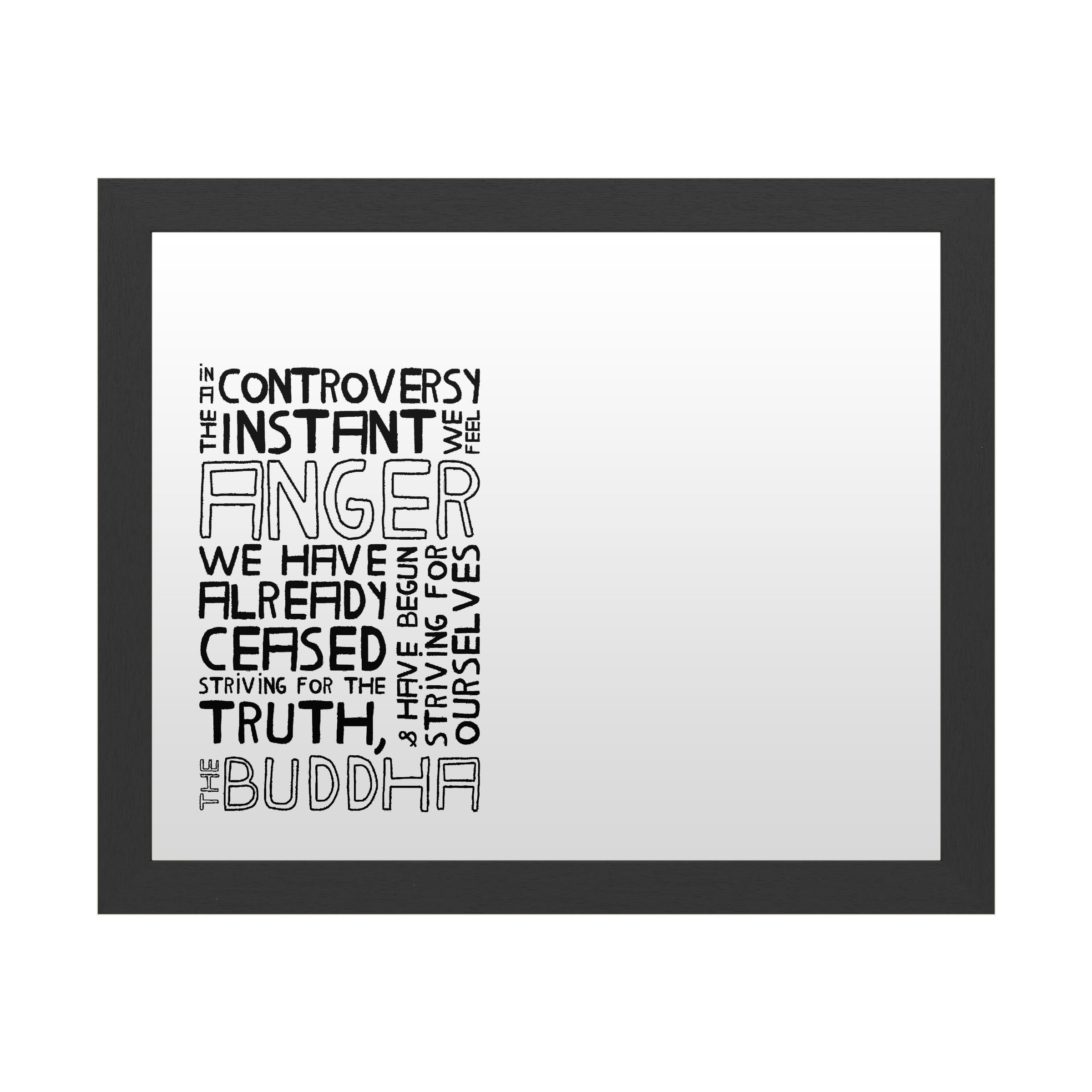 Trademark Fine Art 'Anger in Controversy II' Markerboard by Megan Romo