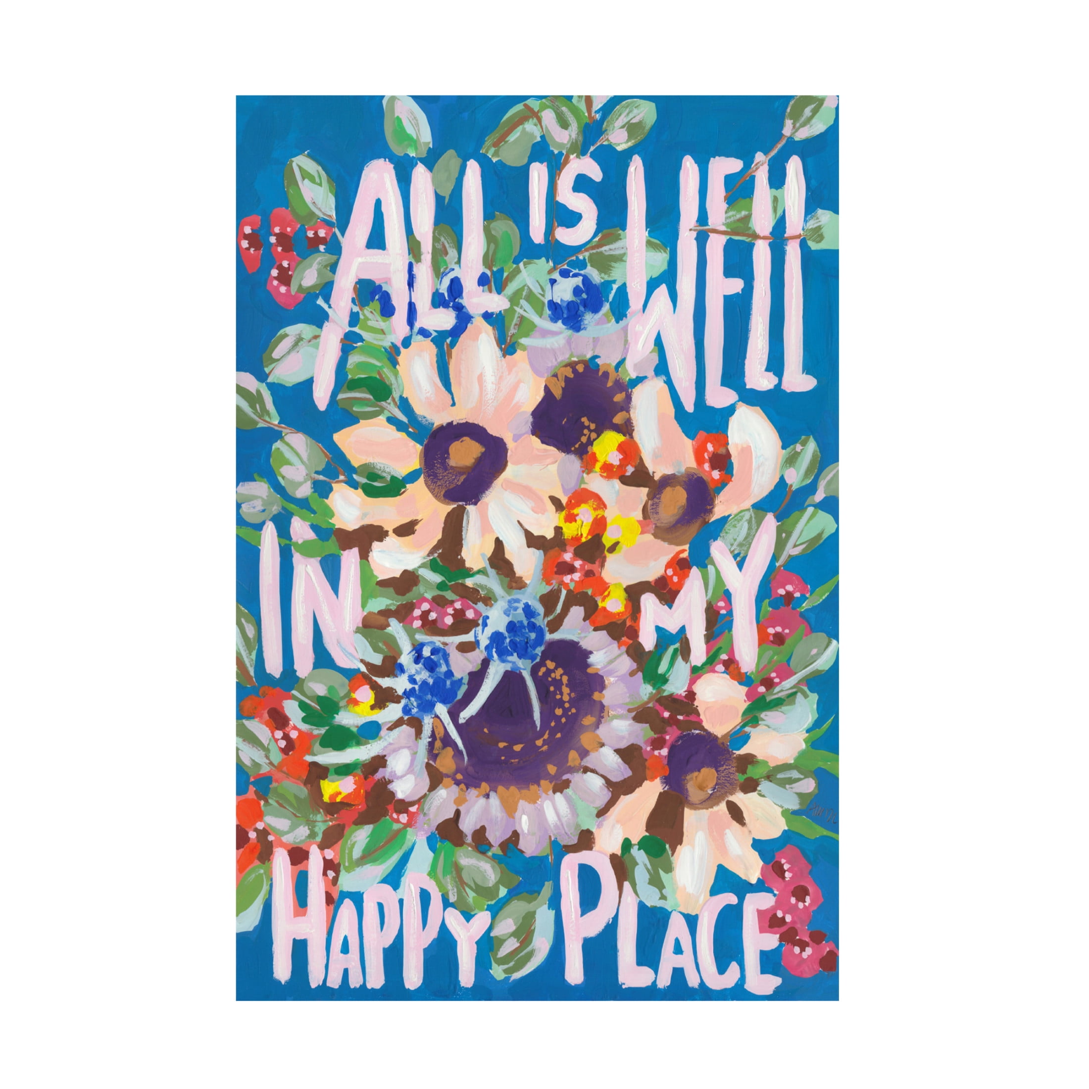 Trademark Fine Art Ania Zwara All Is Well Canvas Wall Art