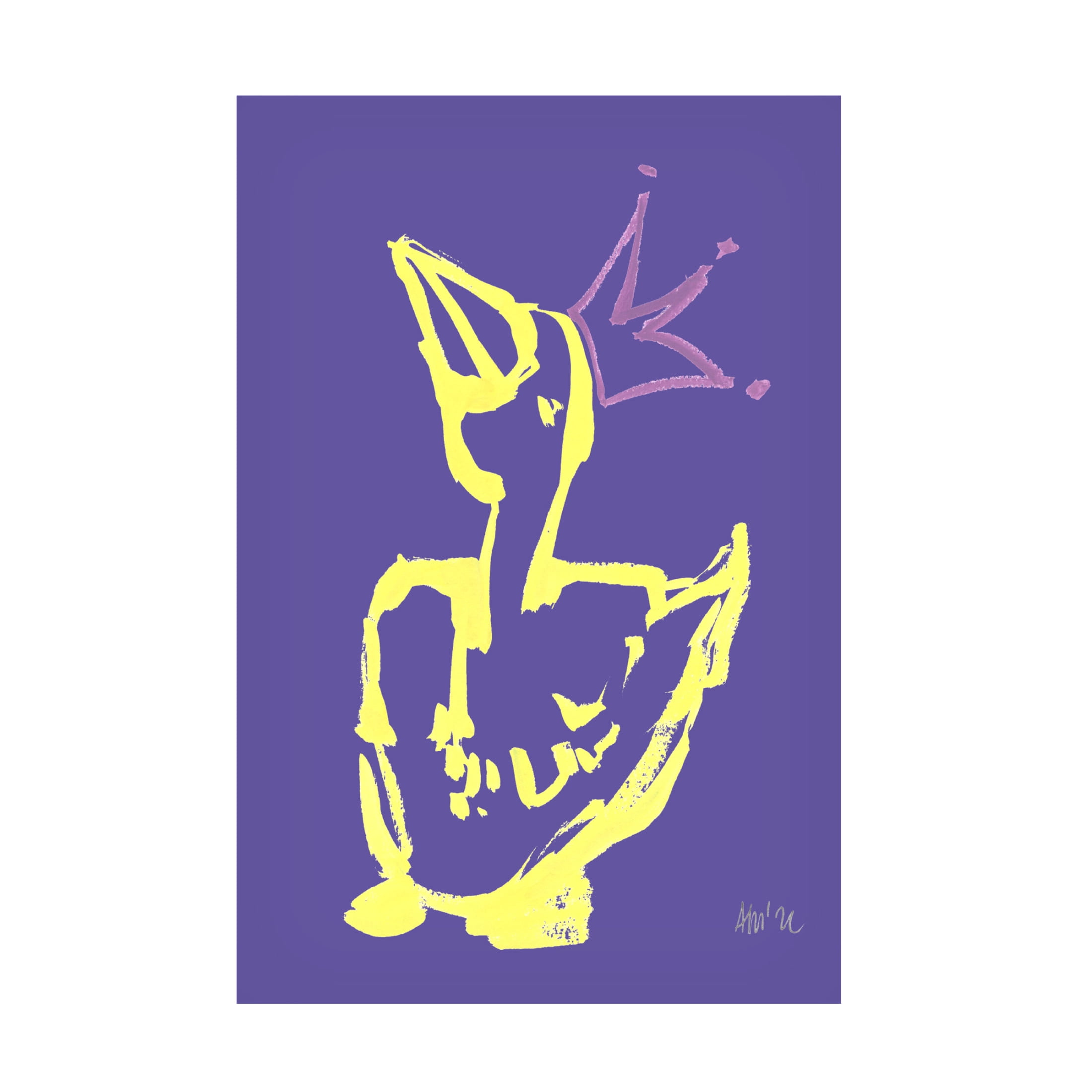 Trademark Fine Art Ania Zwara Queen Duck Canvas Wall Art