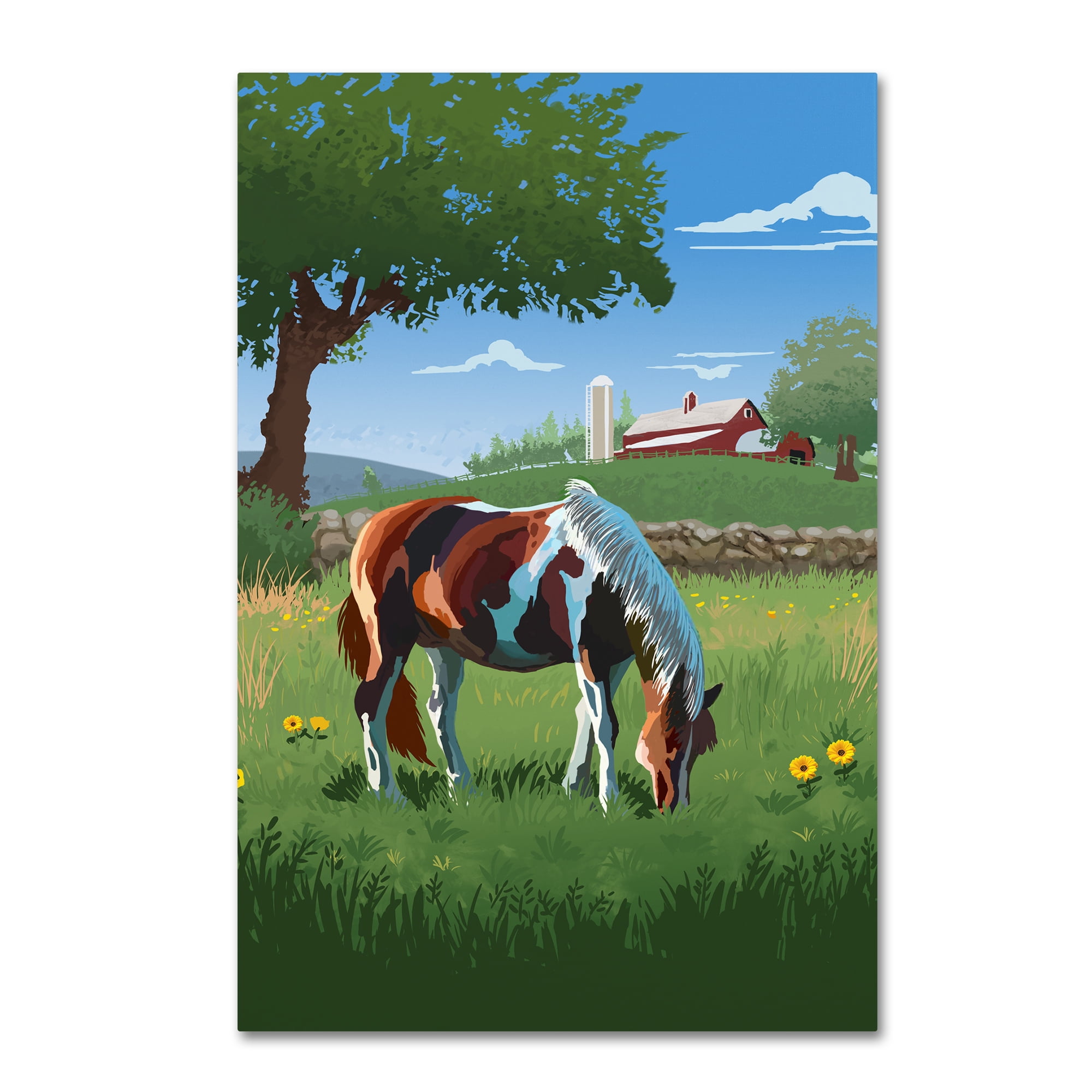 Trademark Fine Art 'Animal 77' Canvas Art by Lantern Press