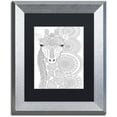 thumbnail image 1 of Trademark Fine Art "Animals 11" Canvas Art by Hello Angel, Black Matte, Silver Frame, 1 of 3