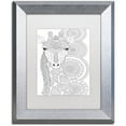 thumbnail image 1 of Trademark Fine Art "Animals 11" Canvas Art by Hello Angel, White Matte, Silver Frame, 1 of 4