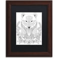 thumbnail image 1 of Trademark Fine Art "Animals 4" Canvas Art by Hello Angel, Black Matte, Wood Frame, 1 of 1
