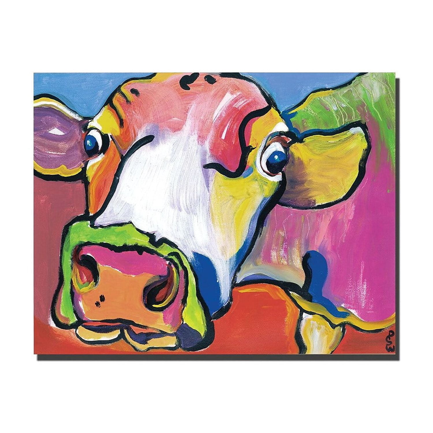 Trademark Fine Art Animals Canvas Art ' Cold Hands ' by Pat Saunders-White