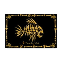 Trademark Fine Art Animals Canvas Art ' Piranha Club ' by ALI Chris