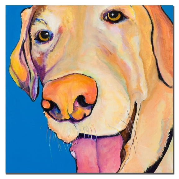 Trademark Fine Art Animals Canvas Art ' Rex ' by Pat Saunders-White