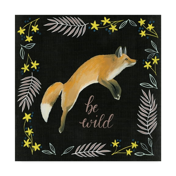 Trademark Fine Art Animals Canvas Art ' Woodland Adventure Ii ' by Grace Popp