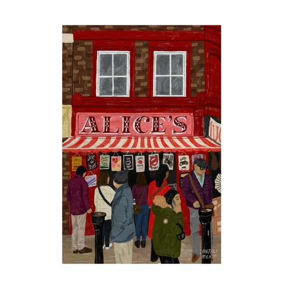 Trademark Fine Art Anjali Mehta Notting Hill Canvas Wall Art