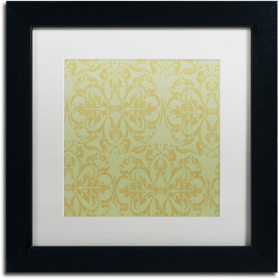 Trademark Fine Art "Annabelle Lee V" Canvas Art by Color Bakery White Matte, Black Frame