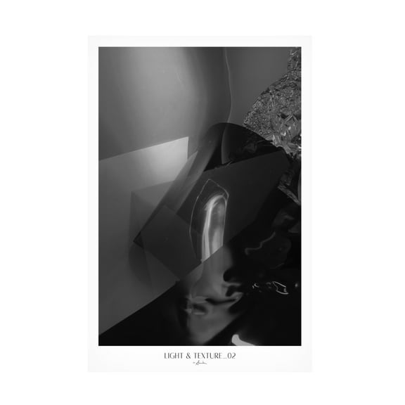 Trademark Fine Art Annika John Light and texture 02 Canvas Wall Art