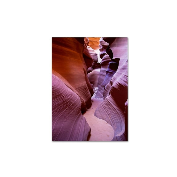 Trademark Fine Art 'Antelope Canyon 2' 22" x 32" Canvas Art (PL0003-C2232GG)