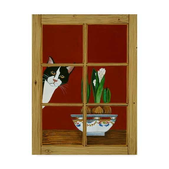 Trademark Fine Art 'Anticipation BW' Canvas Art by Jan Panico