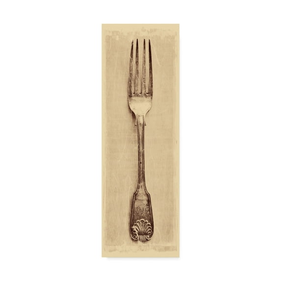 Trademark Fine Art 'Antique Fork' Canvas Art by Tom Quartermaine