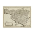 thumbnail image 1 of Trademark Fine Art 'Antique Map of Tuscany' Canvas Art by Unknown, 1 of 4