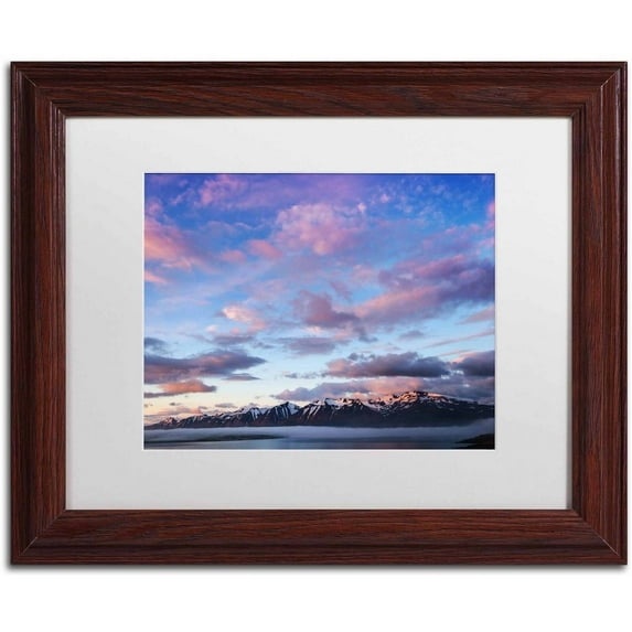 Trademark Fine Art 'Anywhere with You' Canvas Art by Philippe Sainte-Laudy, White Matte, Wood Frame