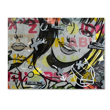 Trademark Fine Art "Apologies" Canvas Art by Dan Monteavaro