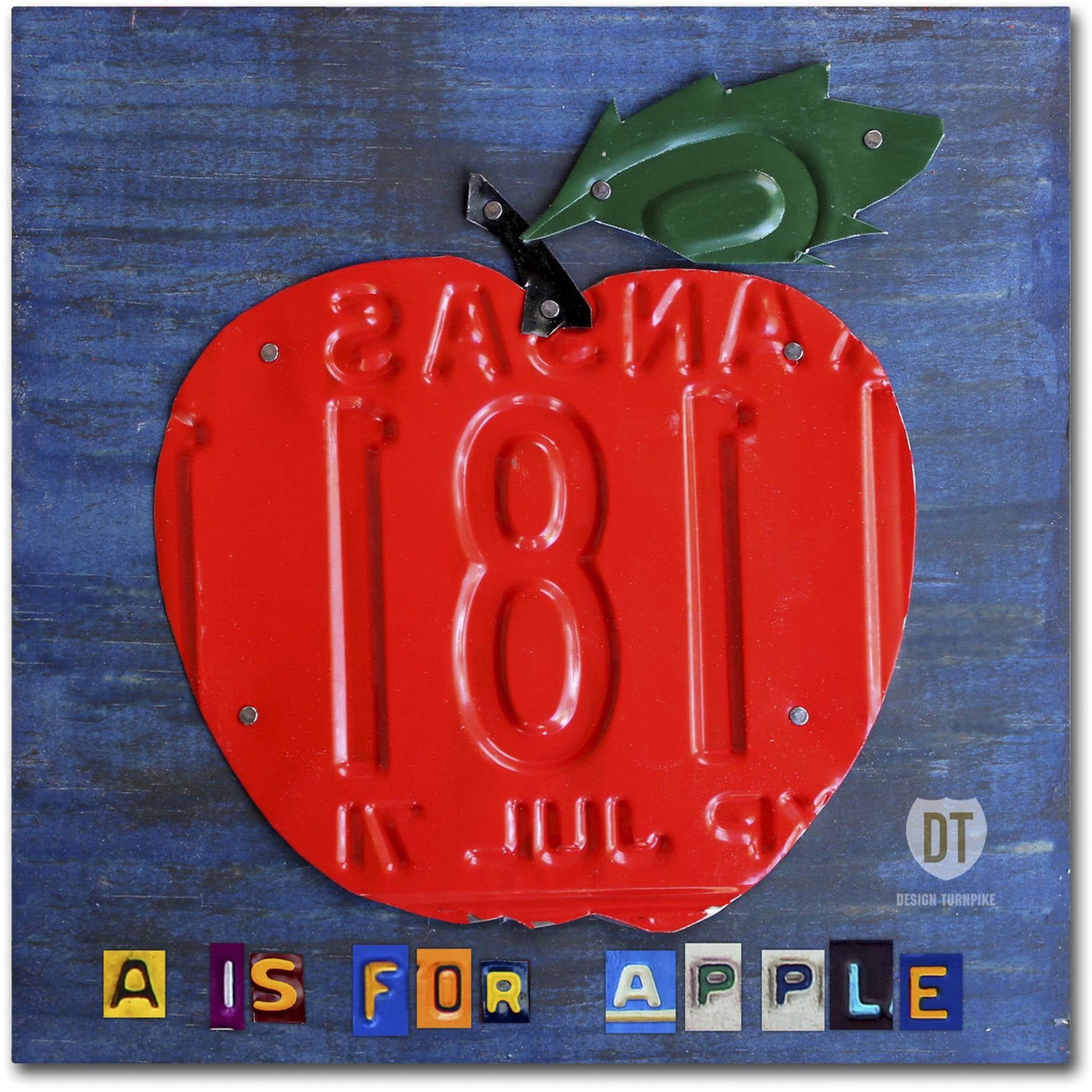 Trademark Fine Art 'Apple' Canvas Art by Design Turnpike