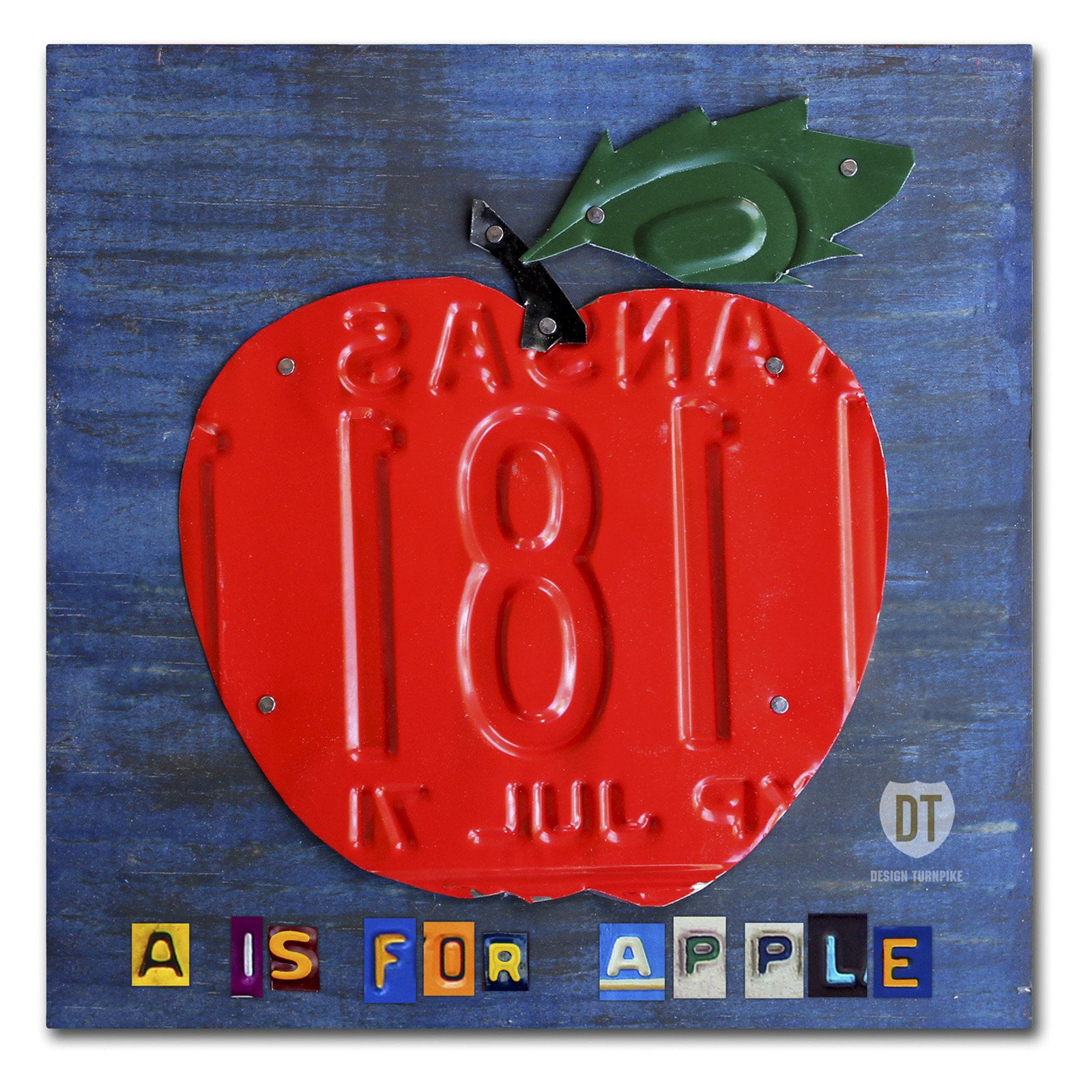 Trademark Fine Art 'Apple' Canvas Art by Design Turnpike