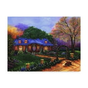 Trademark Fine Art 'Apple Cottage' Canvas Art by Bonnie B Cook