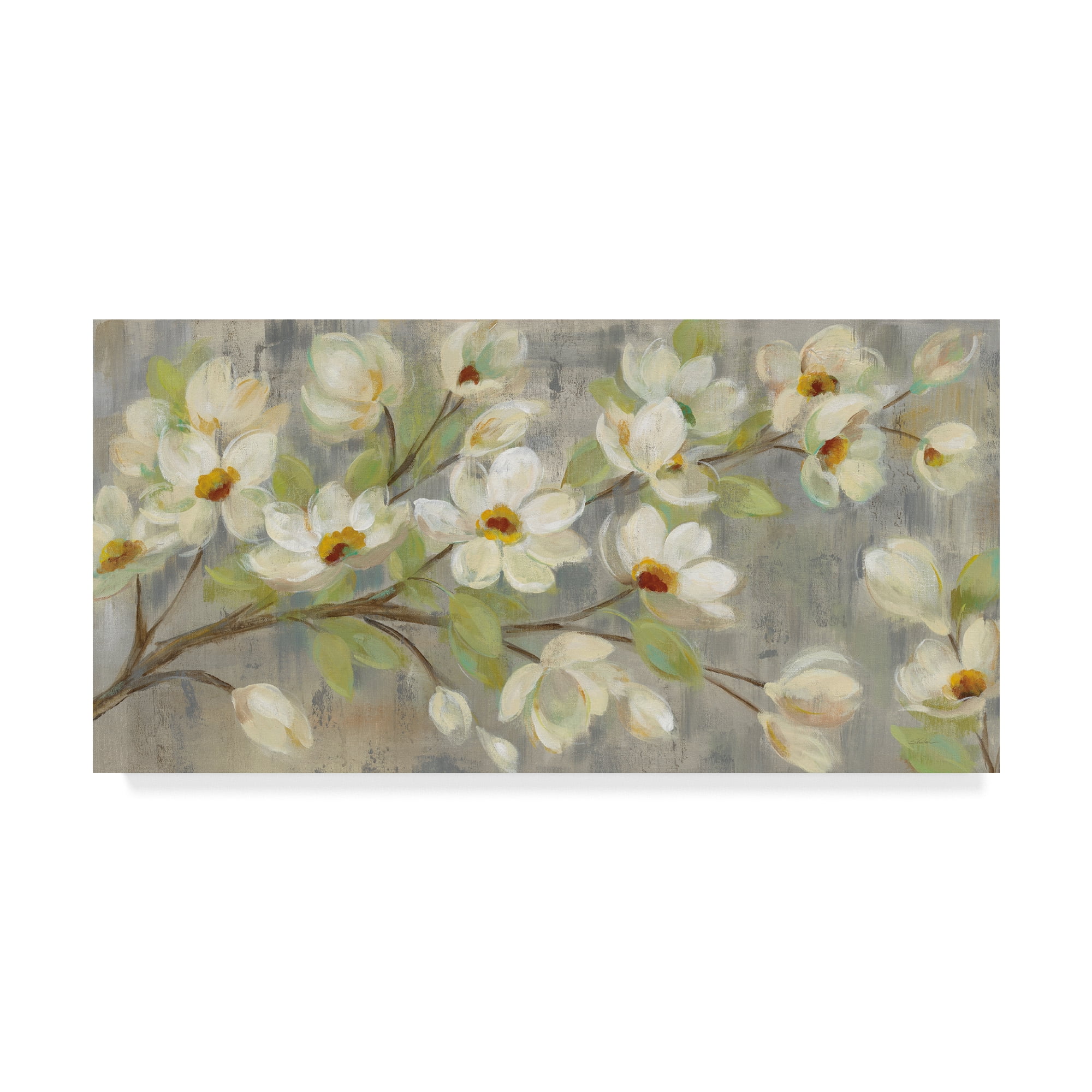Trademark Fine Art 'April Branch' Canvas Art by Silvia Vassileva